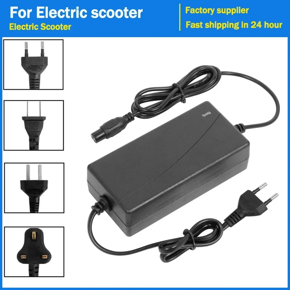 Battery Charger for Ebike Hoverboard 42v 2A Lithium Electric E Bike Self-Balancing Scooter Bicycle Li ion Chargers Accessories