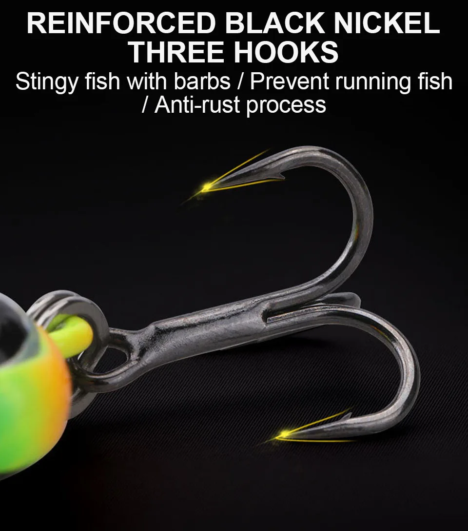 WALK FISH 8g-13g Spinner Köder Sinkende Metall Jig VIB Chatterbait Rotierenden Schwanz Vatalion Köder Seebarsch Karpfen Löffel Wobbler Buzzbait – Detail 6