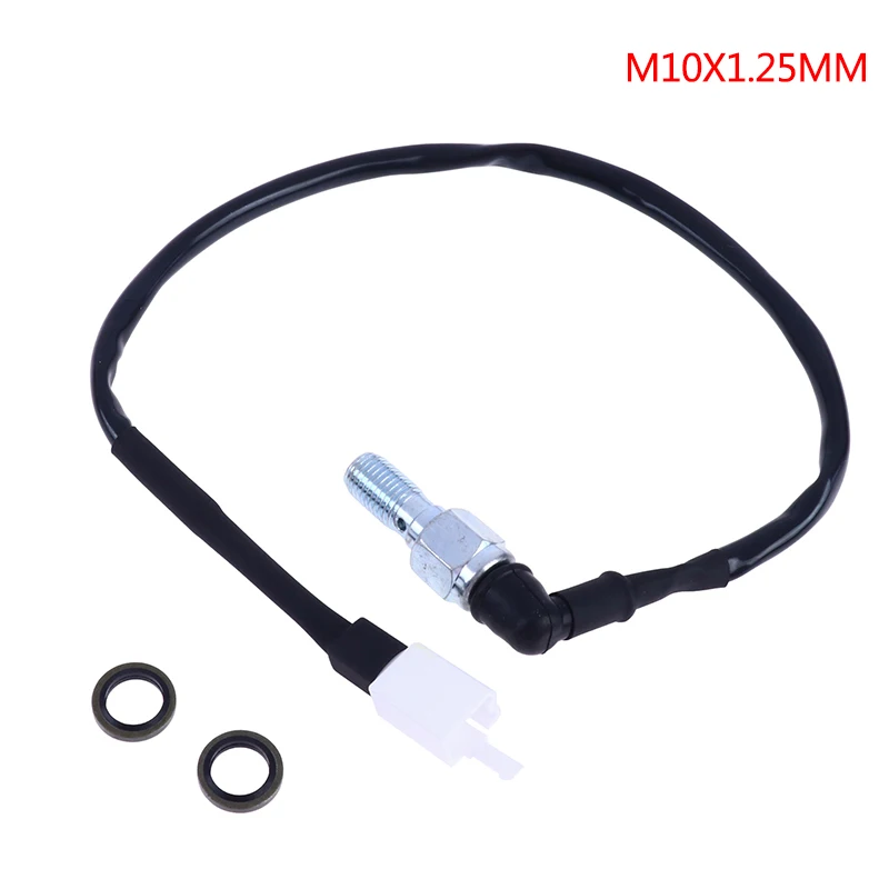 

Универсальный Гидравлический тормозной датчик M10 для мотоциклов, задний флейдный выключатель, полый болт, аксессуары для мотоциклов, переключатель гидравлического тормоза