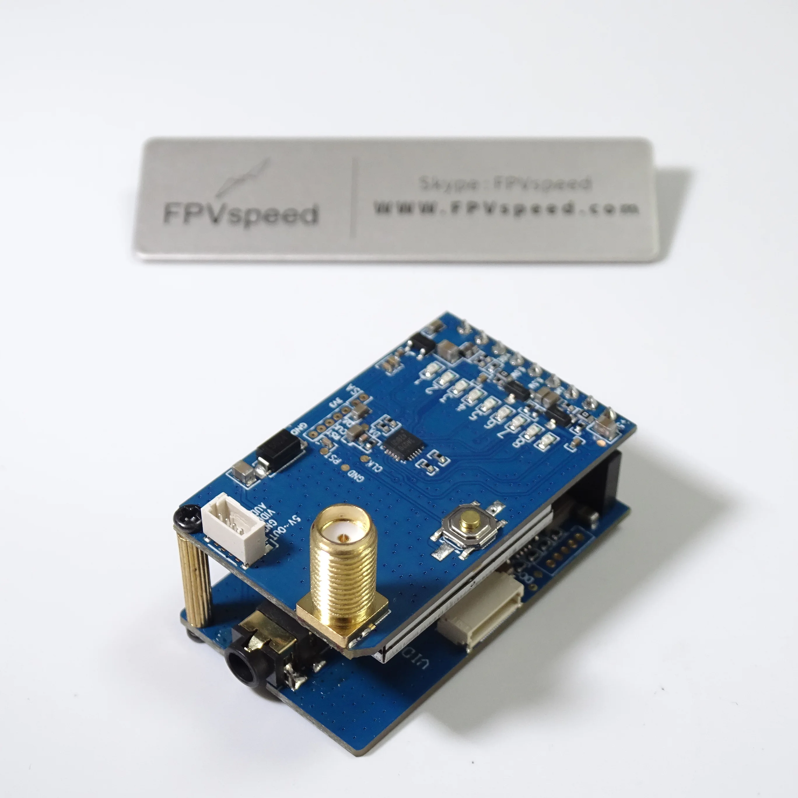 FPV Image Receiver Module Audio Supported 1.7GHz 1.9GHz 8CH VRX-S5 Compatible with FatShark Skyzone fpv transmitter receiver fpv accessories