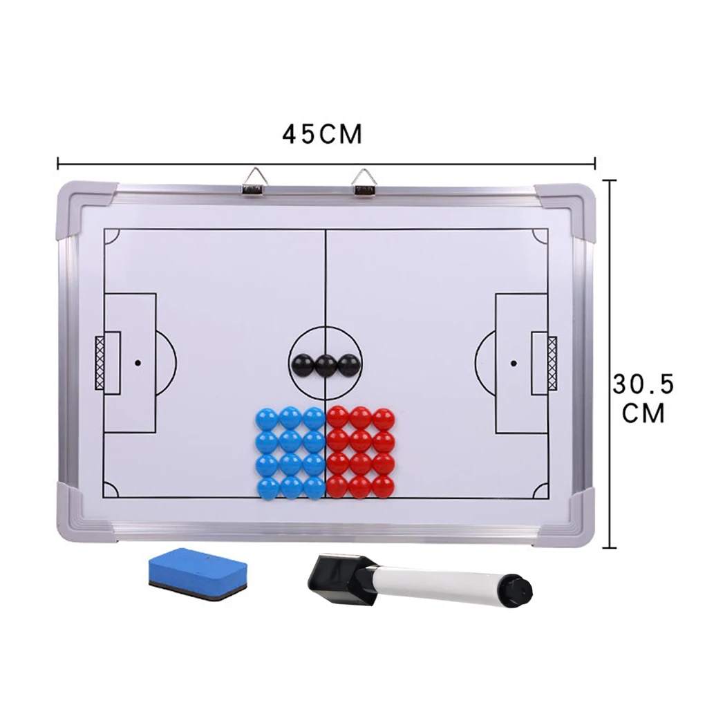 Soccer Tactical Boards Aluminium Precision Training Football Coaches White Boards
