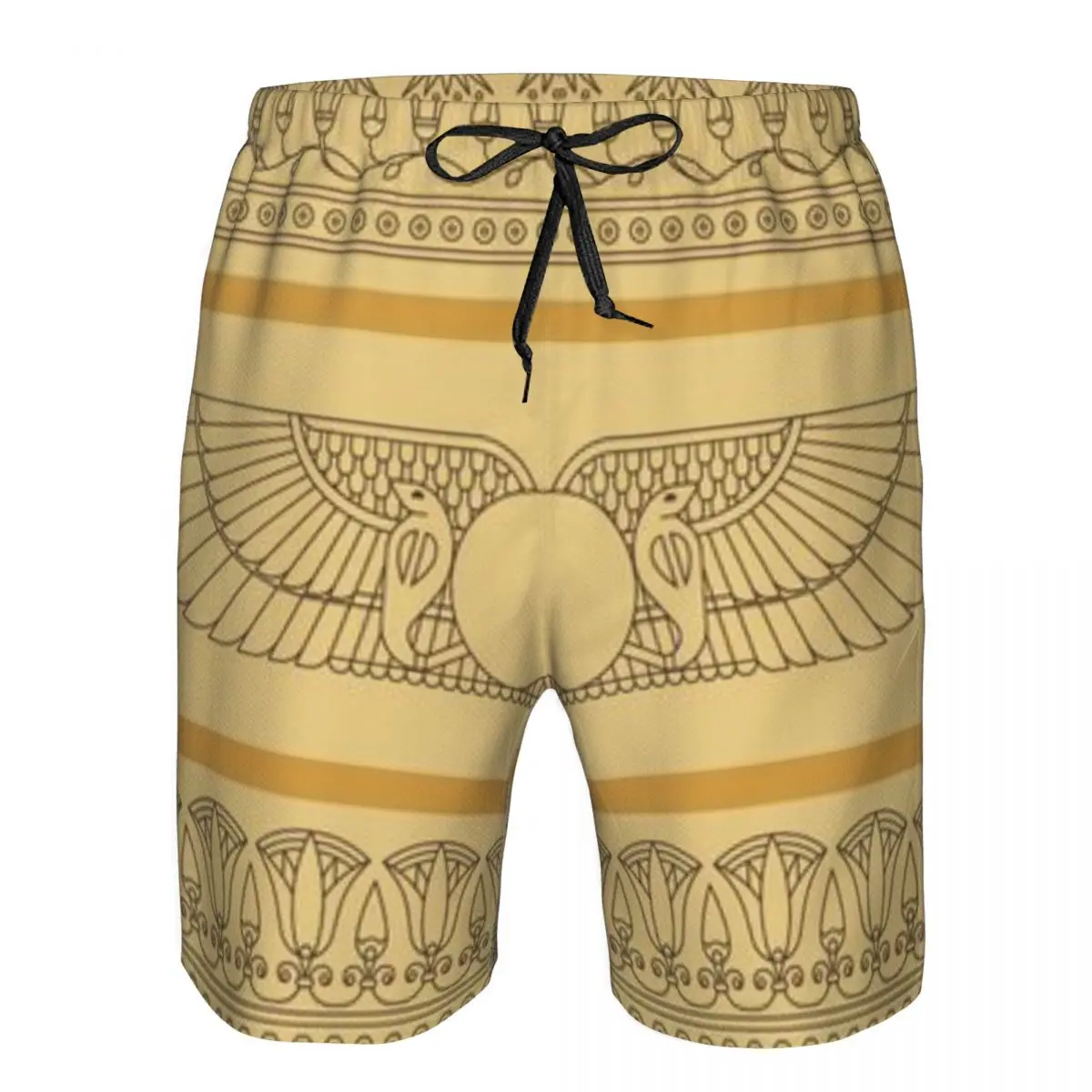 

Mens Swimwear Swim Short Trunk Egyptian Lotus Beach Board Shorts Swimming Surffing shorts
