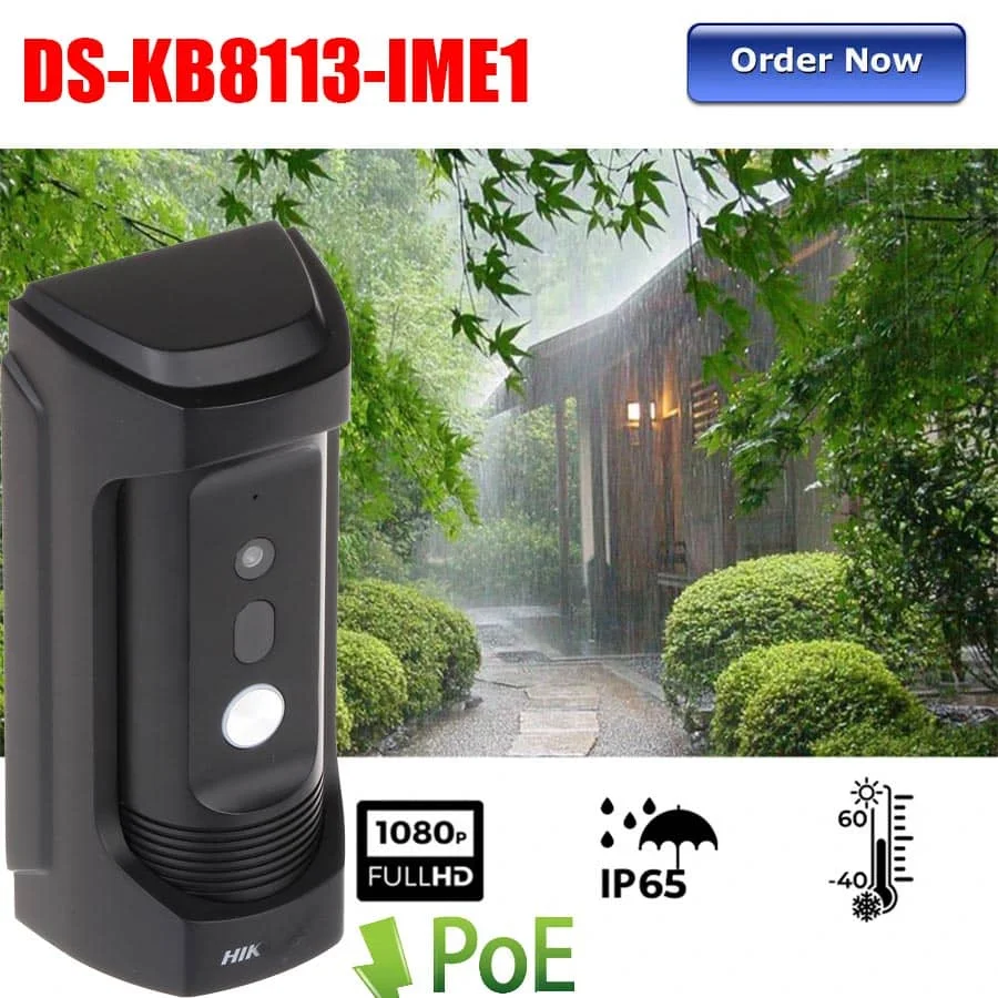 DS-KB8113-IME1 vandal-resistant door station