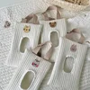 Cute Bear Rabbit Tissue Holder For Car Fuzzy Tissue Box Dispenser Paper Towel Storage Container Wrapper Hanging For Home Office 1