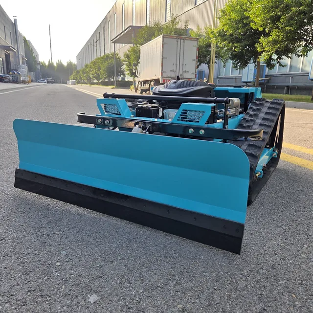 Winter snow shoveling special fully automatic remote control intelligent crawler orchard lawn smart lawn mower 5