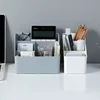 Desktop Sundries Storage Box Makeup Organizer Organizer for Brushes Home Office Bathroom Storage Box Skin Care Storage Device 3