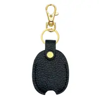 Leather Key Protector Car Key Loop Replacement Vintage Key Sleeve Stylish Keychain Leather Leather Key Sleeve For Women Men 1
