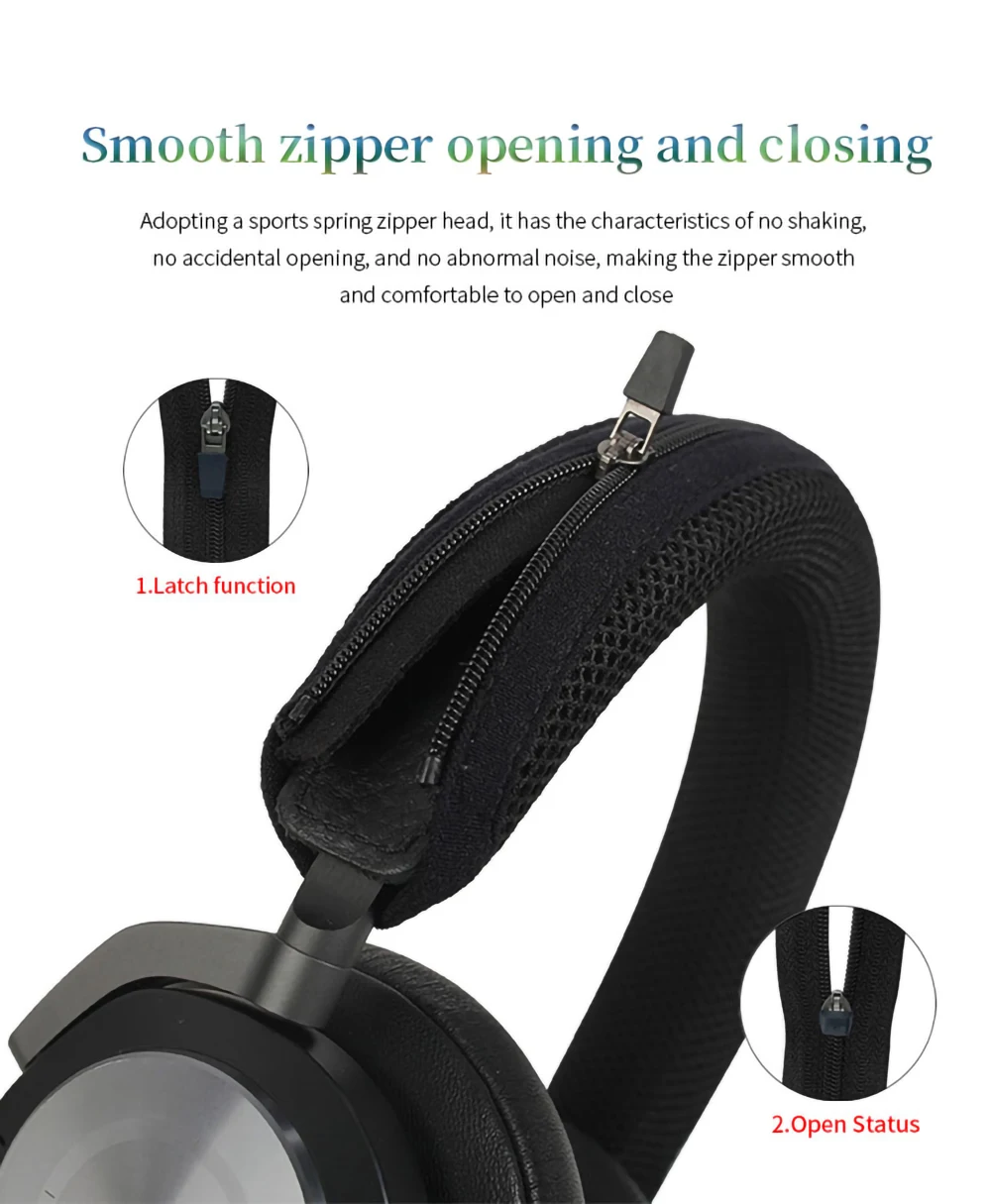 Headphone Head Beam Cover for B&O Beoplay H9 H9I H8 H7 H6 Earphone Protective Case H9I 3rd Gen Headset Headbeam Protector Sleeve