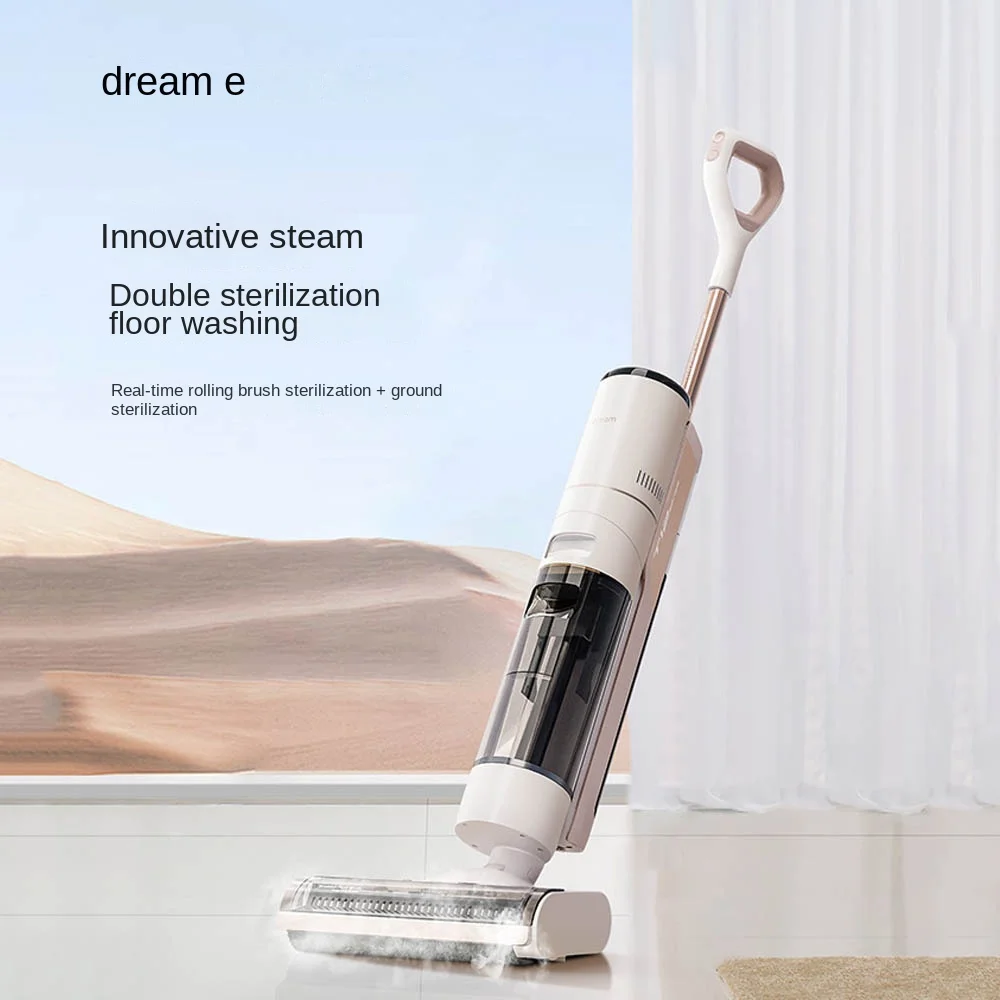 Dreame Intelligent Wireless Steam Floor Scrubber T12 High Temperature Floor  Scrubbing, Roller Brush Welt Suction Mop Cleaning