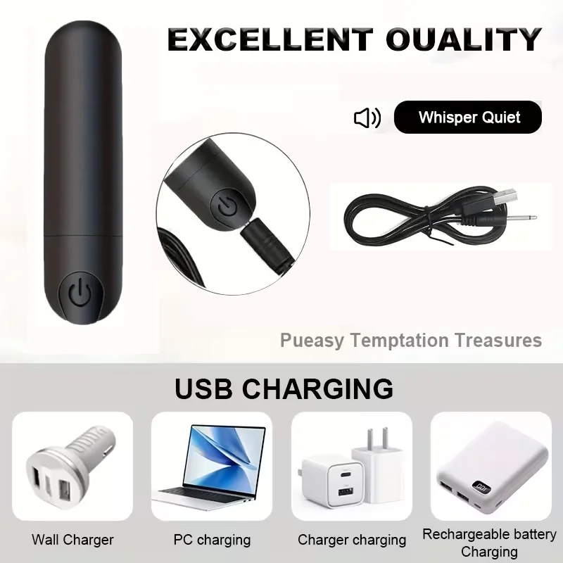 Mini Rechargeable Vibrator 5