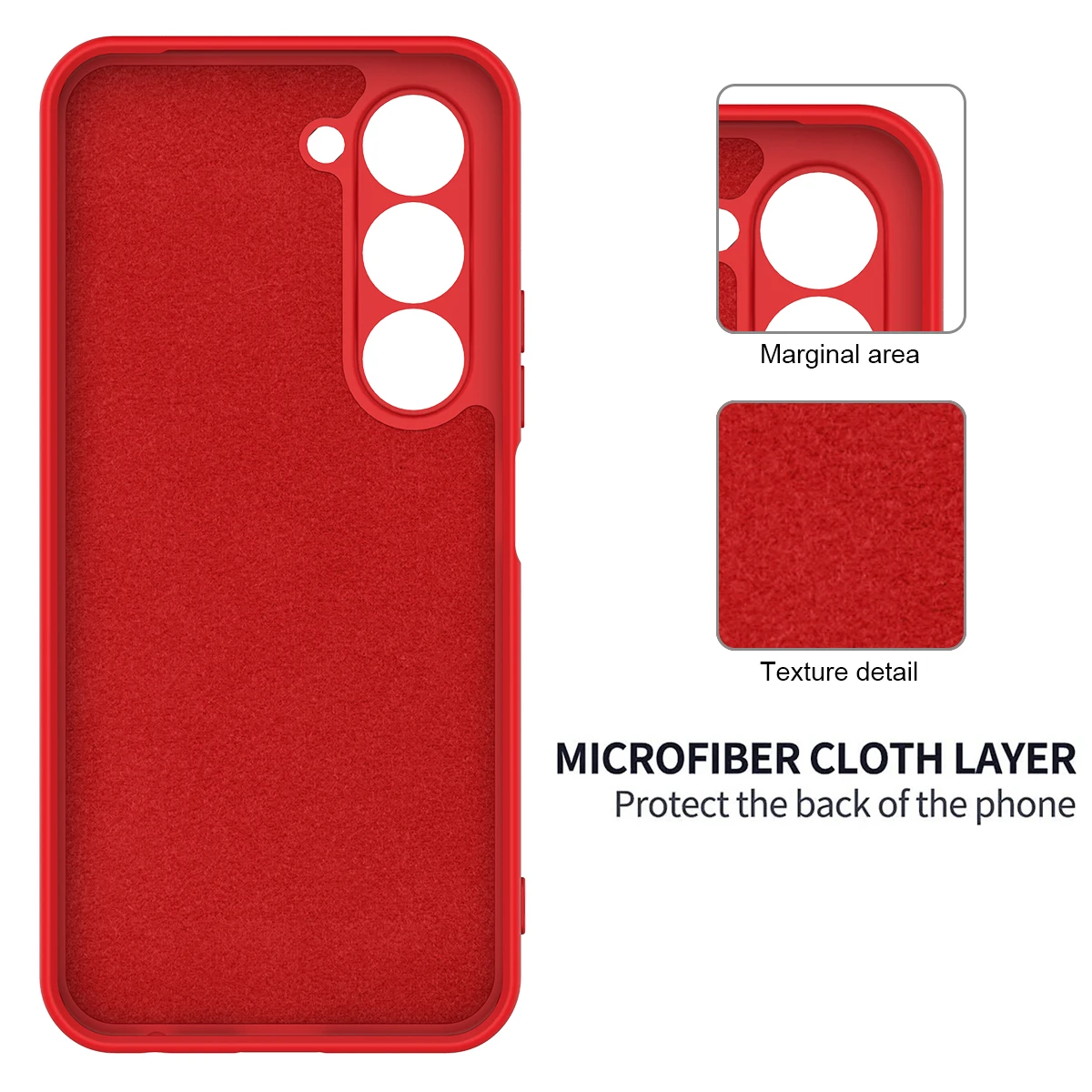 Silicone Soft Skin-Feel Anti-Fall Lanyard Phone Case - Shockproof Bumper Cover