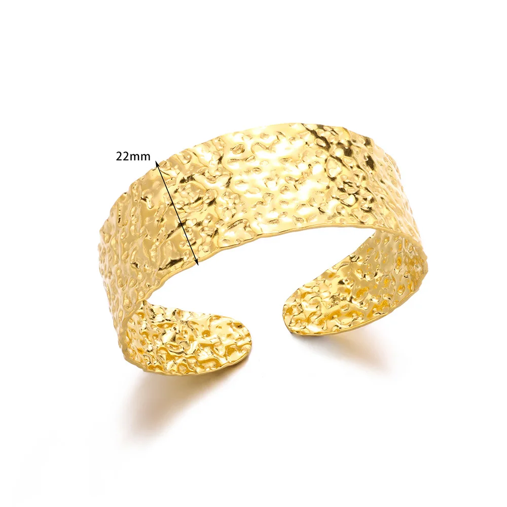 Gold Bangle Stainless Steel Women For Wear Daily