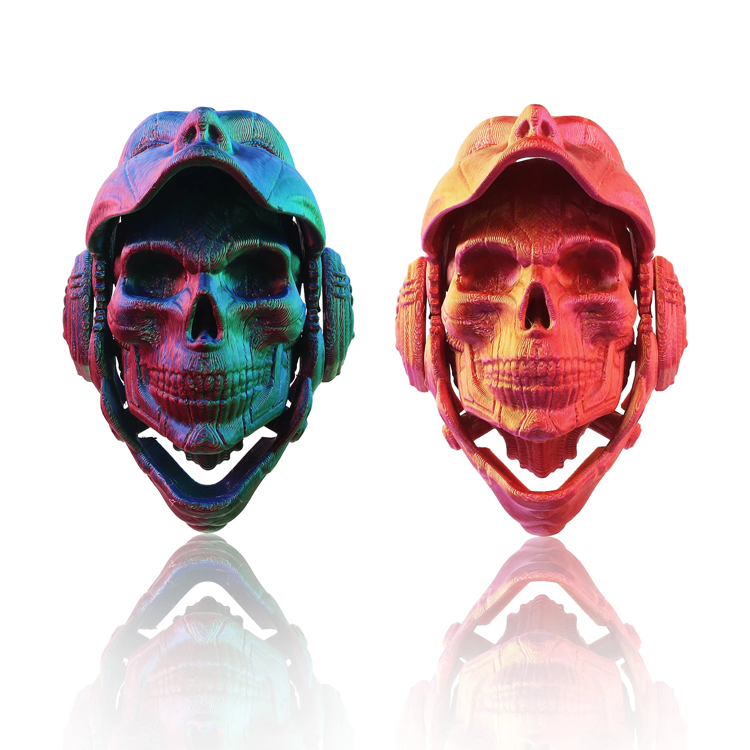 Skeleton Head Flip up Children's Toy Gift Ornament Halloween Decoration Festival Gift Trick and Relieve Stress 4