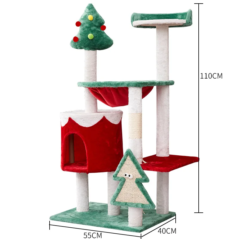 Tiragraffi Per Gatti Con Foglie Di Banano E Sisal Naturale - Torre Per Arrampicata 55 Cm, Include Cuscino Morbido