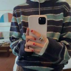 Chic Y2K Pink Silicone Phone Case - Sweet INS Style - iPhone 15 Plus (SandPink)