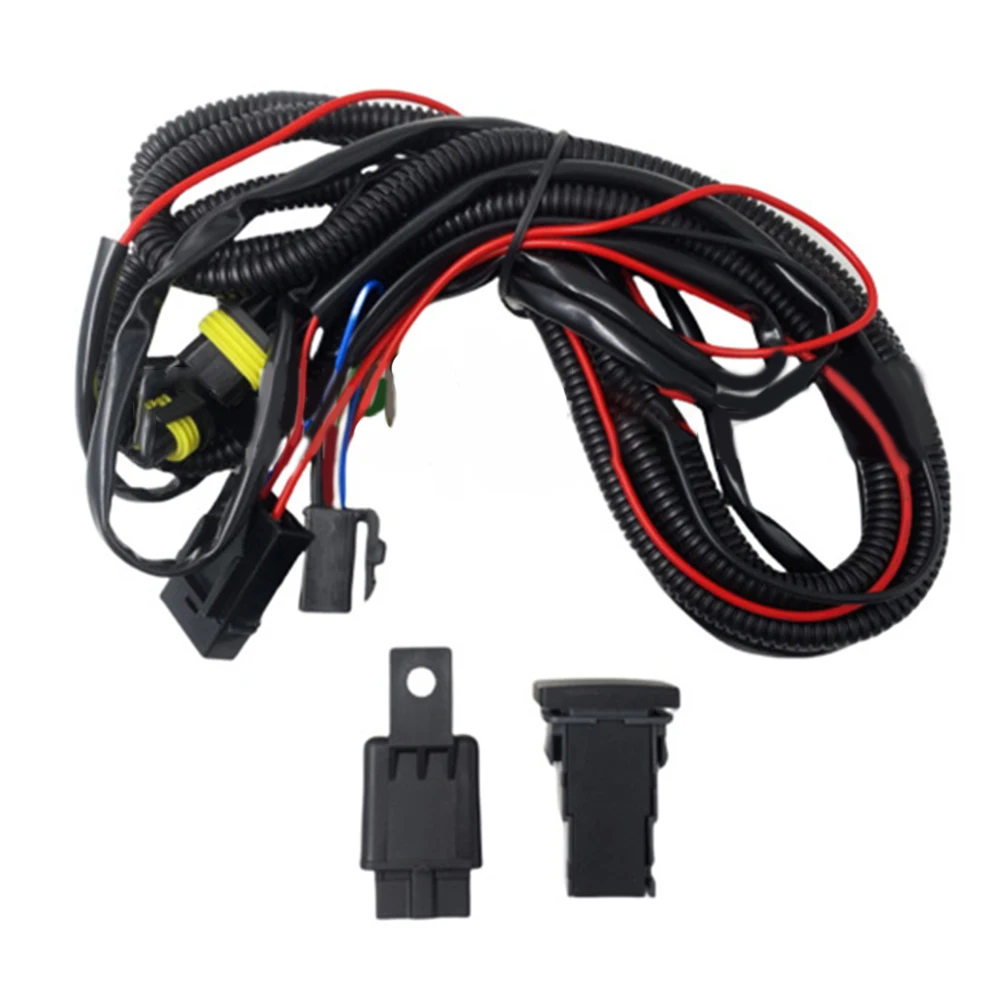 자동차 조명 안개등 램프 교체 안개등 하네스 자동 램프 라티오 2005-2010용 비변형 기능