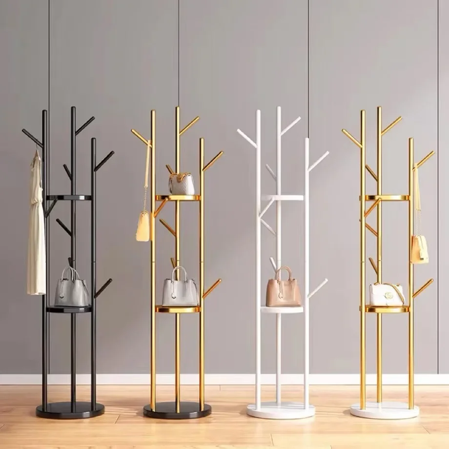 Shoe Rack Stand Closet Hanger Floor Hanger for Clothes Arara Chair Home Furniture Room Shelves Marble Sofa Shelf clothes rack shoe and hat racks