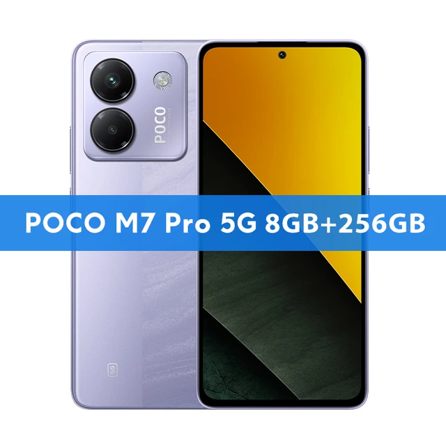 その他 Xiaomi POCO M7 Pro 5G 8Go 256Go Argent Amazon.com: Poco M7 Pro 5G (256GB + 8GB) (for Tmobile Mint Tello