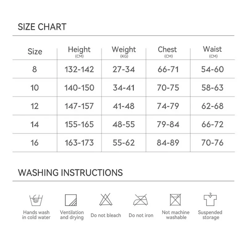 New Youth Boys Girls Diving Suit 2.5mm Neoprene One Piece Cold Proof Wetsuit Teenager Swimming Surfing Anti-Jellyfish Swimsuit