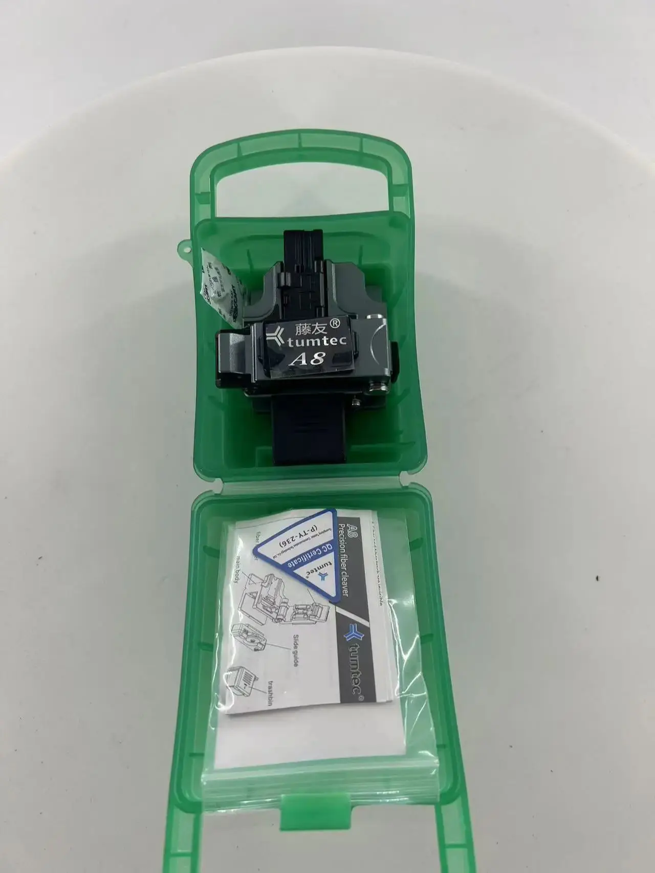 NEW Original Tumtec A8 Optical Fiber Cleaver Anti Fiber Broken Optical Fiber Cleaver Durable fiber optic cutting knife
