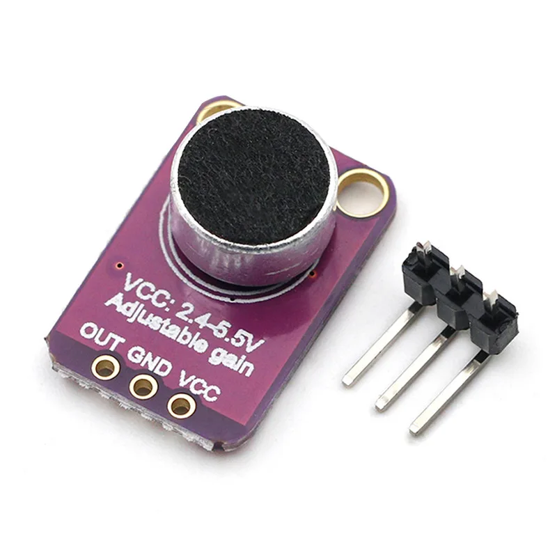 

GY-MAX4466 Sound Sensor Module MAX4466 Microphone Preamplifier Supplied with program
