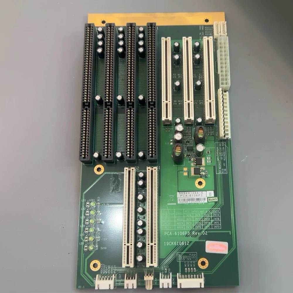 PCA-6106P3 Rev.D2 산업용 제어 보드 PCA-6106