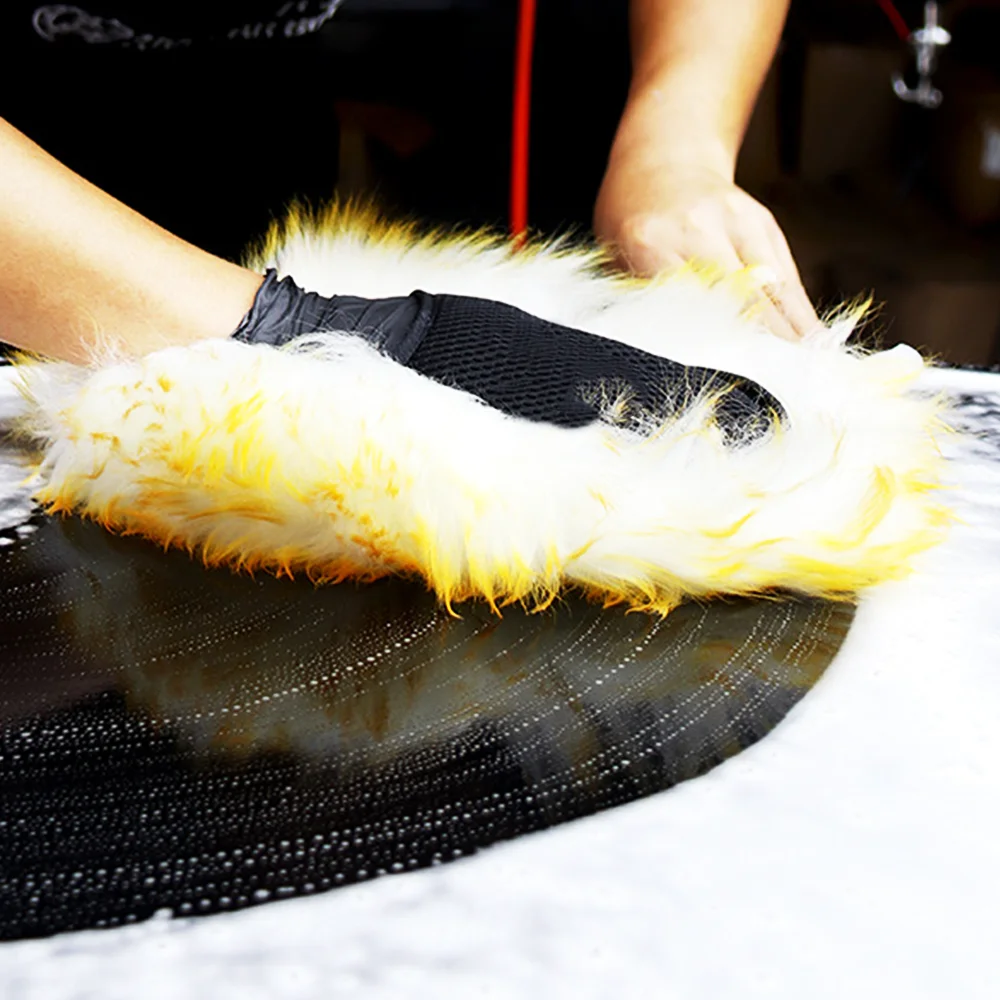 Car Wash Mitt 100% Natural LambsWool Car Washing Glove Detailing Tools car cleaning gloves,microfiber car mitt,microfiber cleaning gloves,microfiber washing gloves,microfiber gloves