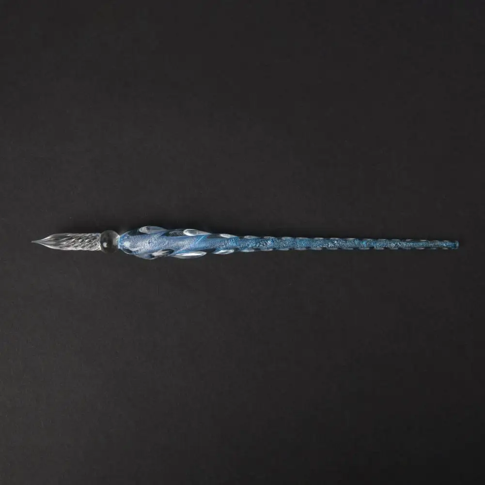 Colorful Dip Pen Painting Dip Pen Elegant Glass for Calligraphy Painting with Smooth Lines Beautiful Color Effects Easy
