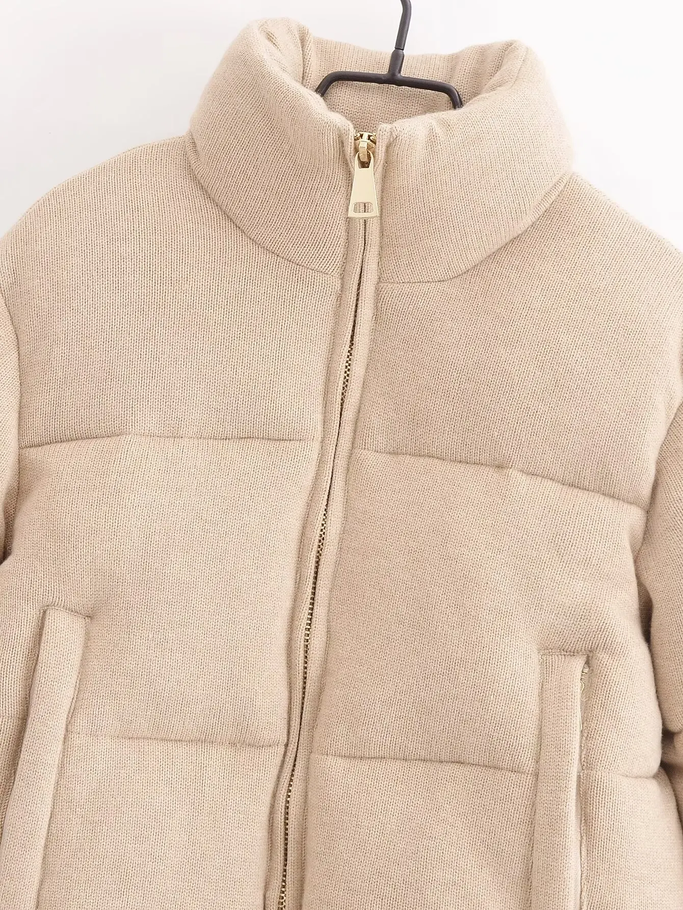 Winter Jackets Women's Thick Warm Coat Khaki Outwear Casual Loose inszart 2024 Pockets Long Sleeve Coat Parkas Woman Jackets Top