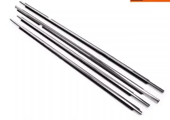 Rubber Seal 4 Pcs Chrome or Black Outside Windows for Land Cruiser LC100 1998-2007 Glass Laminate 75740-60030