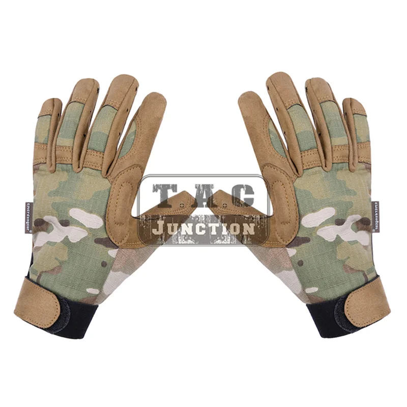 Gants Emerson tactiques assaut léger camouflage toutes saisons pêche airsoft chasse
