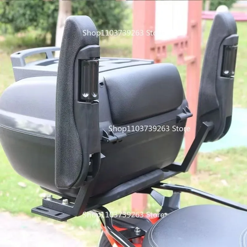Motorrad-Rücksitz-Sicherheitsarmlehne, klappbar, für Elektrofahrzeug-Kofferraum, Roller, universelle Kofferraumarmlehne