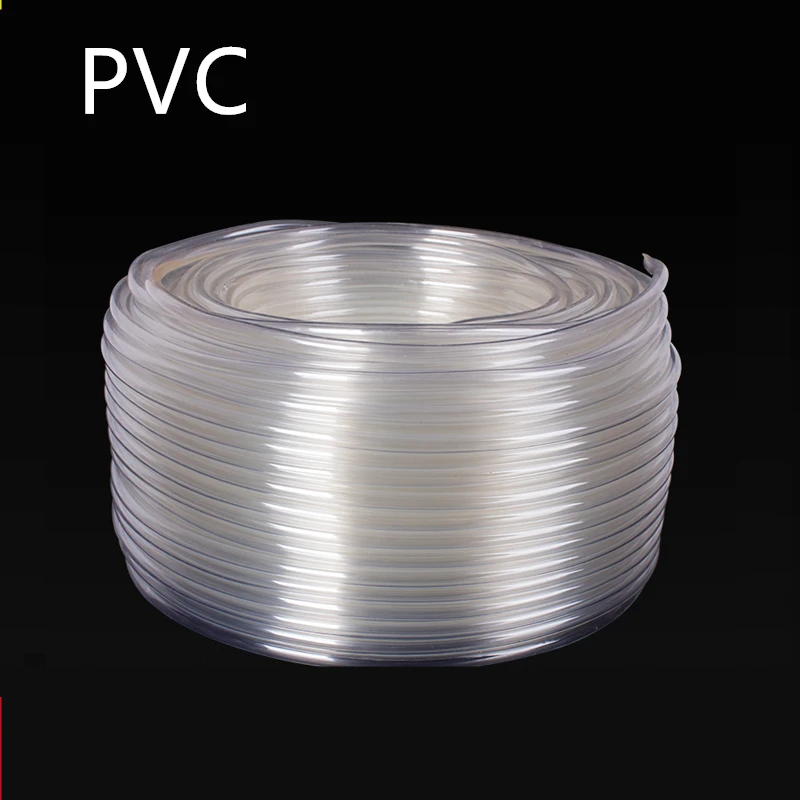 Plumbing Hoses PVC Plastic Water Pump Tube 1M 5M 2-20mm Inner Diameter Antifreeze Oil Hose