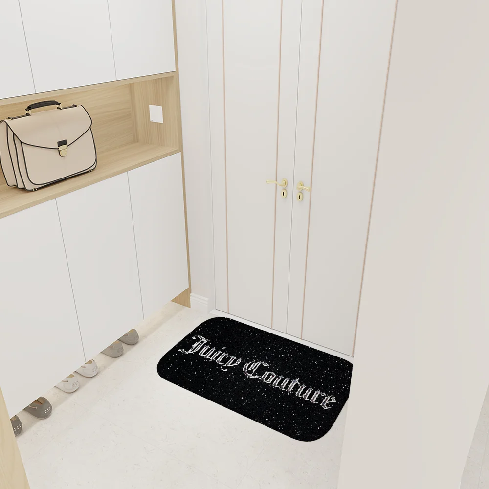 Fashion J-juicy-couture Door Mat Cheaper Anti-slip Modern Living Room Balcony Printed Bedside Mats 3