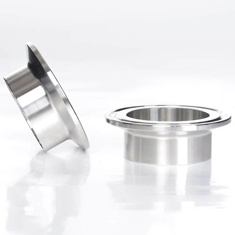 12.7-133Mm 0.5" 0.75" 1" 1.5" 2" 2.5" 3" 4" Tri Clamp SUS 304 Stainless Steel Sanitary Fitting Weld Ferrule Homebrew Beer hose pipe fitting pipe fitting water pipe fitting