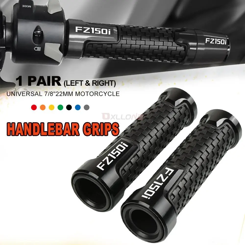 

For Yamaha FZ150I FZ 150I 2013 2014 2015 2016 2017 2018 CNC Handle Bar Cap End Plugs & Handlebar Grips Motorcycle Accessories