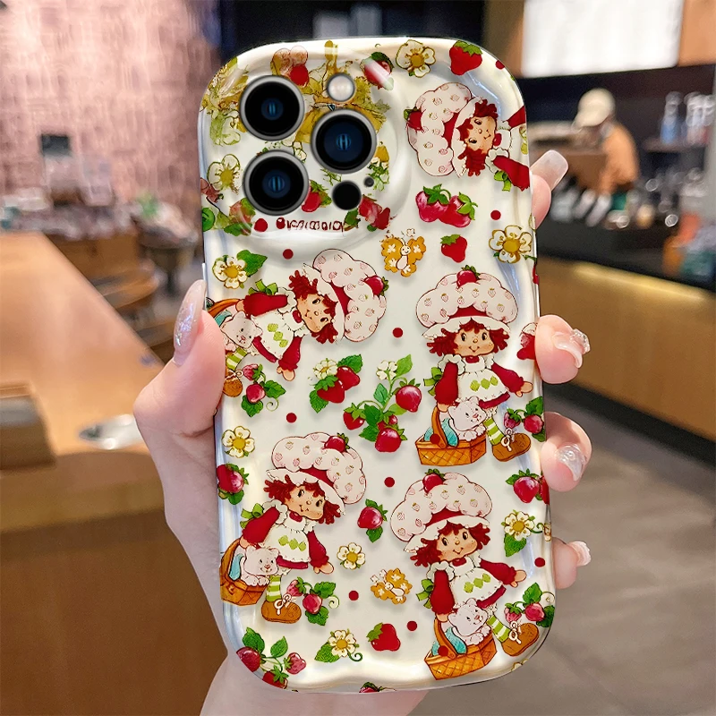 Strawberry Shortcake Themed Phone Case