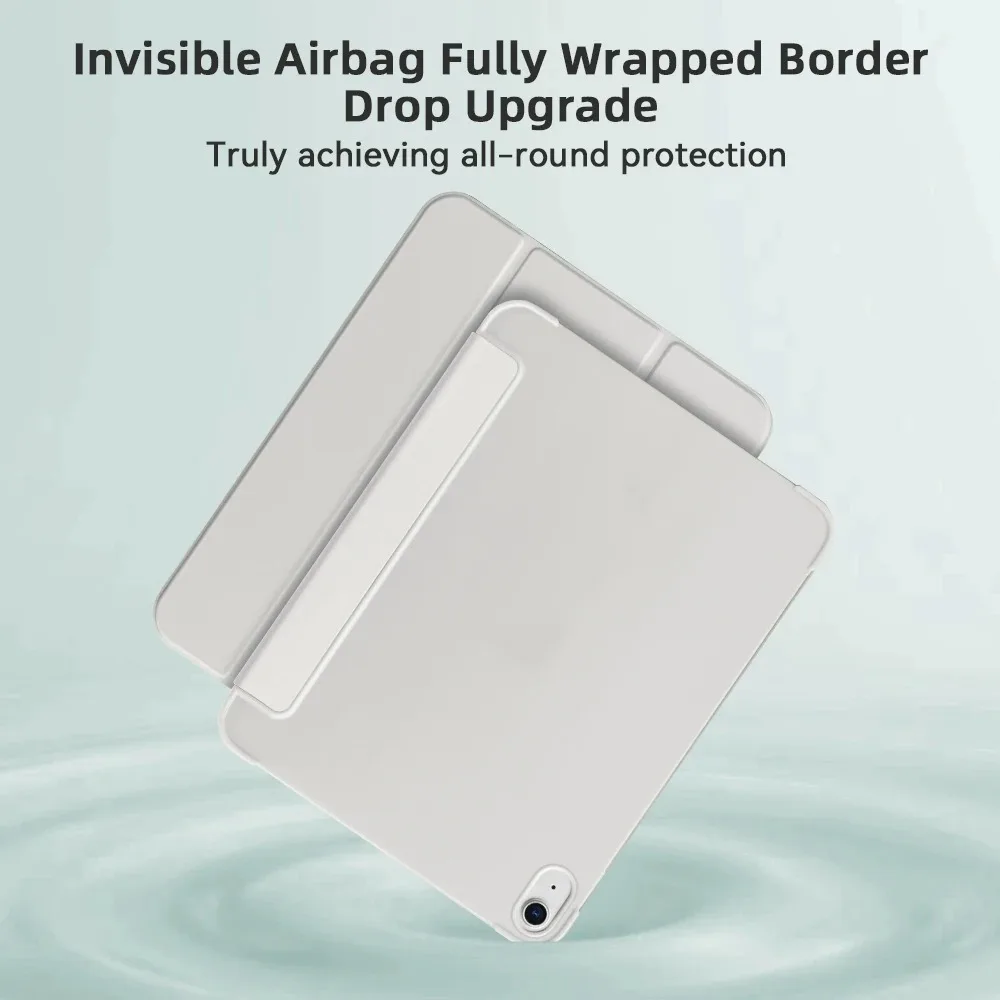 Premium Smart Cover Case with Pencil Holder and Auto Wake/Sleep