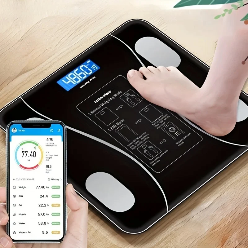 Special electronic scale for body management and fat loss smart mode Bluetooth body fat scale home weight scale ultra-precis