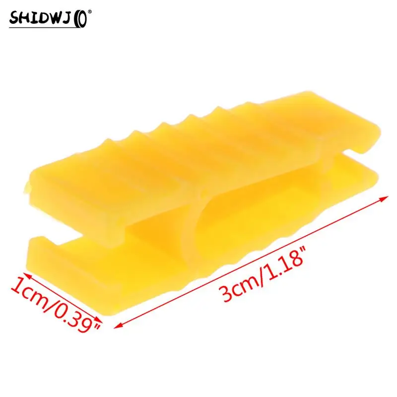 

10pcs Fuse Clip Tools Car Fuse Traction Yellow Plastic Automobile Fuse Puller Installation Tool Car Extractor