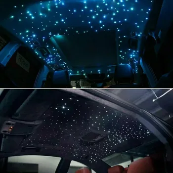 300PC CAR HOME HEADLINER STAR LIGHT KIT ROOF TWINKLE CEILING LIGHTS FIBER OPTIC 2
