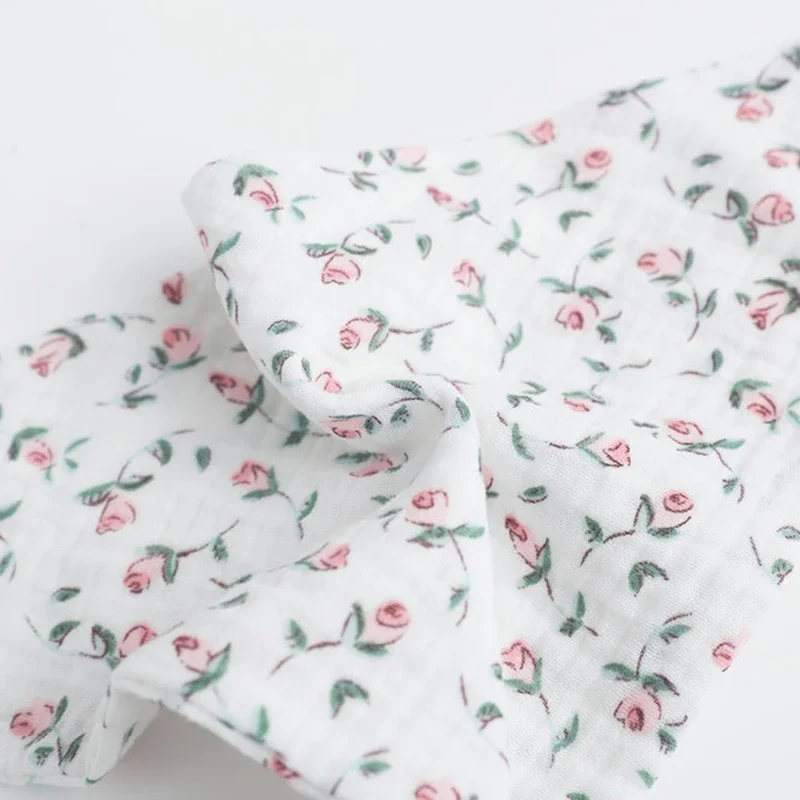 5Pcs/Set Newborn Baby Bibs Feeding Drool Bibs Solid Color Cartoon Snap Button Soft Triangle Towel Cotton Baby Bibs Wholesale