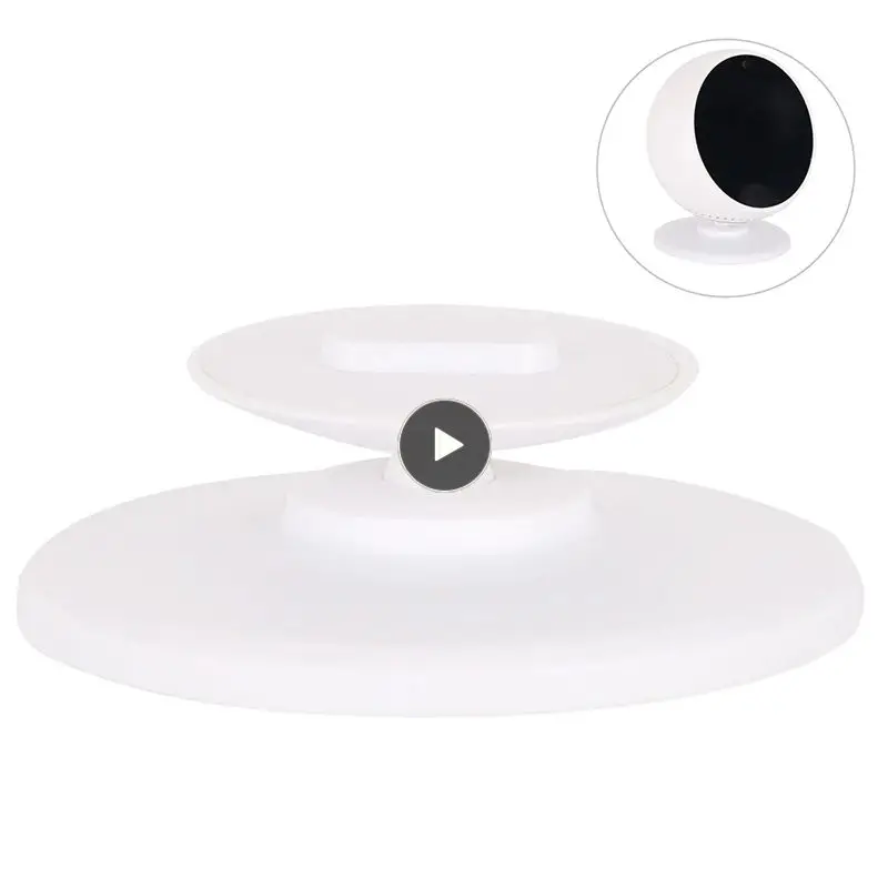 Per Altoparlanti Spot Amazon Echo Supporto Per Staffa A Parete Con Rotazione A 360 Gradi Supporto Per Supporto In Lega Di Alluminio Regolabile Con Bas