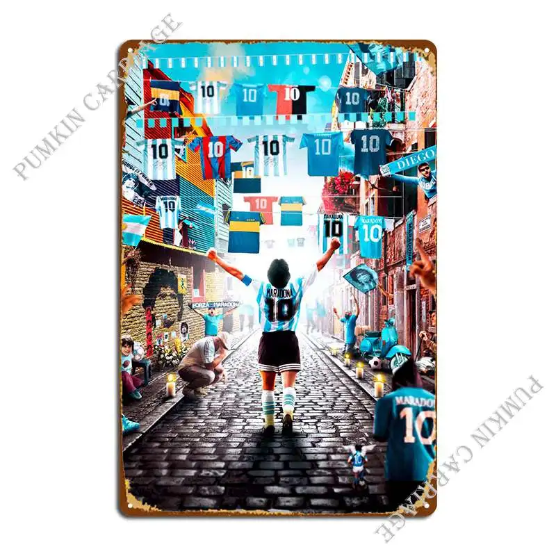

Diego 10 Metal Sign Rusty Wall Decor Create Create Tin Sign Poster