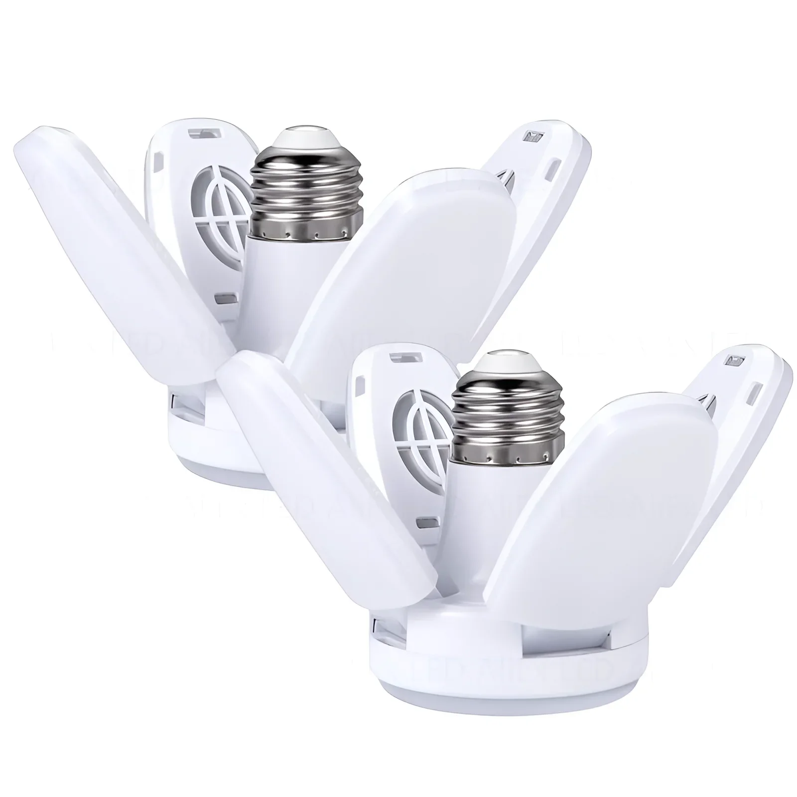 Foldable LED Light E27 85-265V Home Ceiling Light Garage 3/4 Fan Angle Adjustable Cool/Warm White 3000-6500 ceiling light