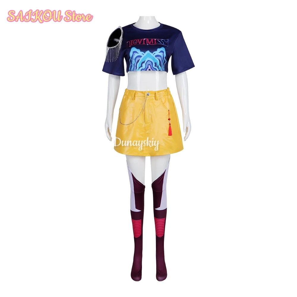 Rumi Cosplay Kostüm - Komplettset Für Anime Charakter Zoey