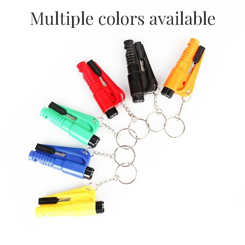 Safety Hammer Car Escape Tool 3-in-1 Window Breaker Seat belt Cutter Compact Emergency Hammer Escape Tool for Car Accessories 5