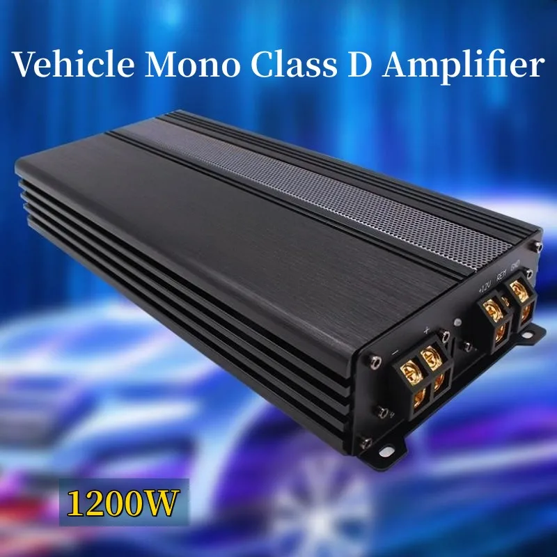 VehicleAudioModification12V1200WClassDMonoDigitalCarAudio