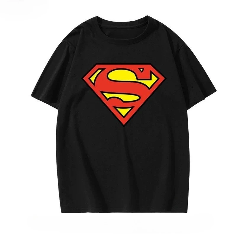 Cosplay-Kleidung im gleichen Stil für Männer und Frauen, neues kurzärmeliges T-Shirt für Kinder, Sommer, reine Baumwolle, Film-Merchandise