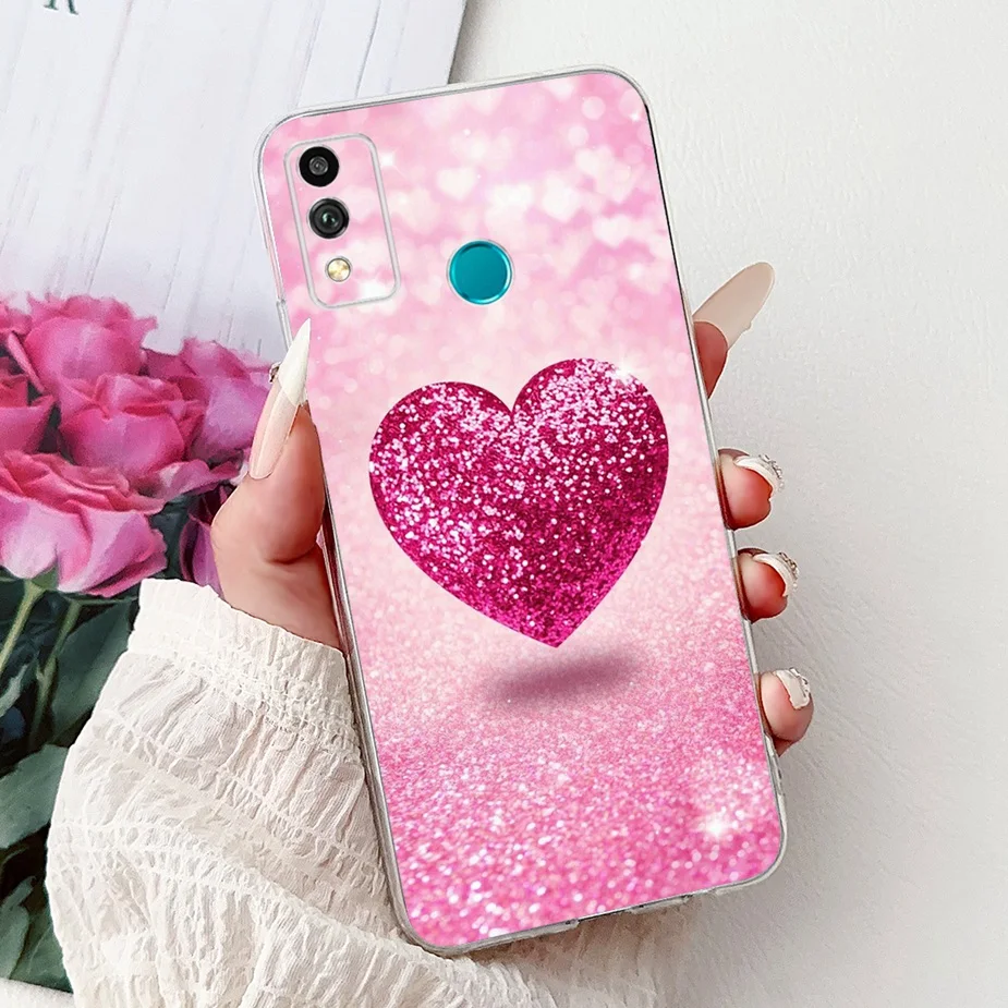 Luxury Painted Soft Slim Phone Case for Honor 9X and 10X Lite